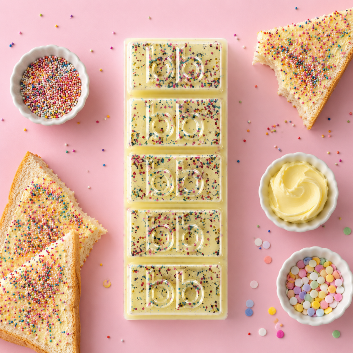 Fairy Bread Soy Wax Melts by Bath Box