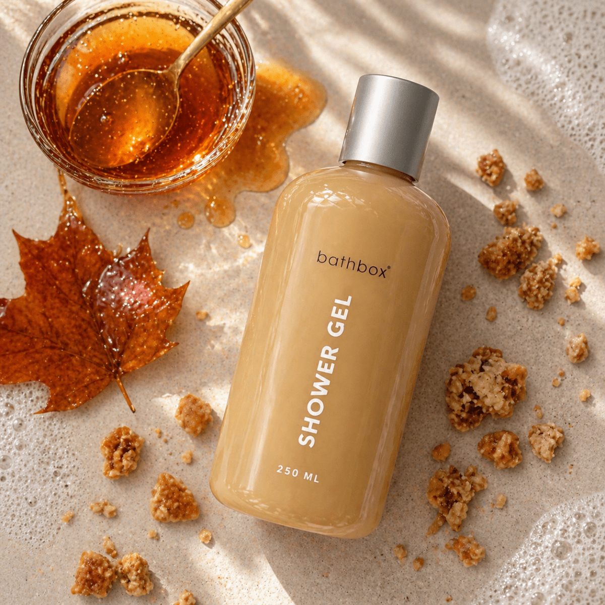 Maple Syrup Crunch Shower Gel by Bath Box Australia