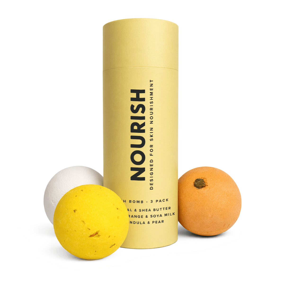 Nourish Bath Bombs Bath Gift Set by Bath Box Australia