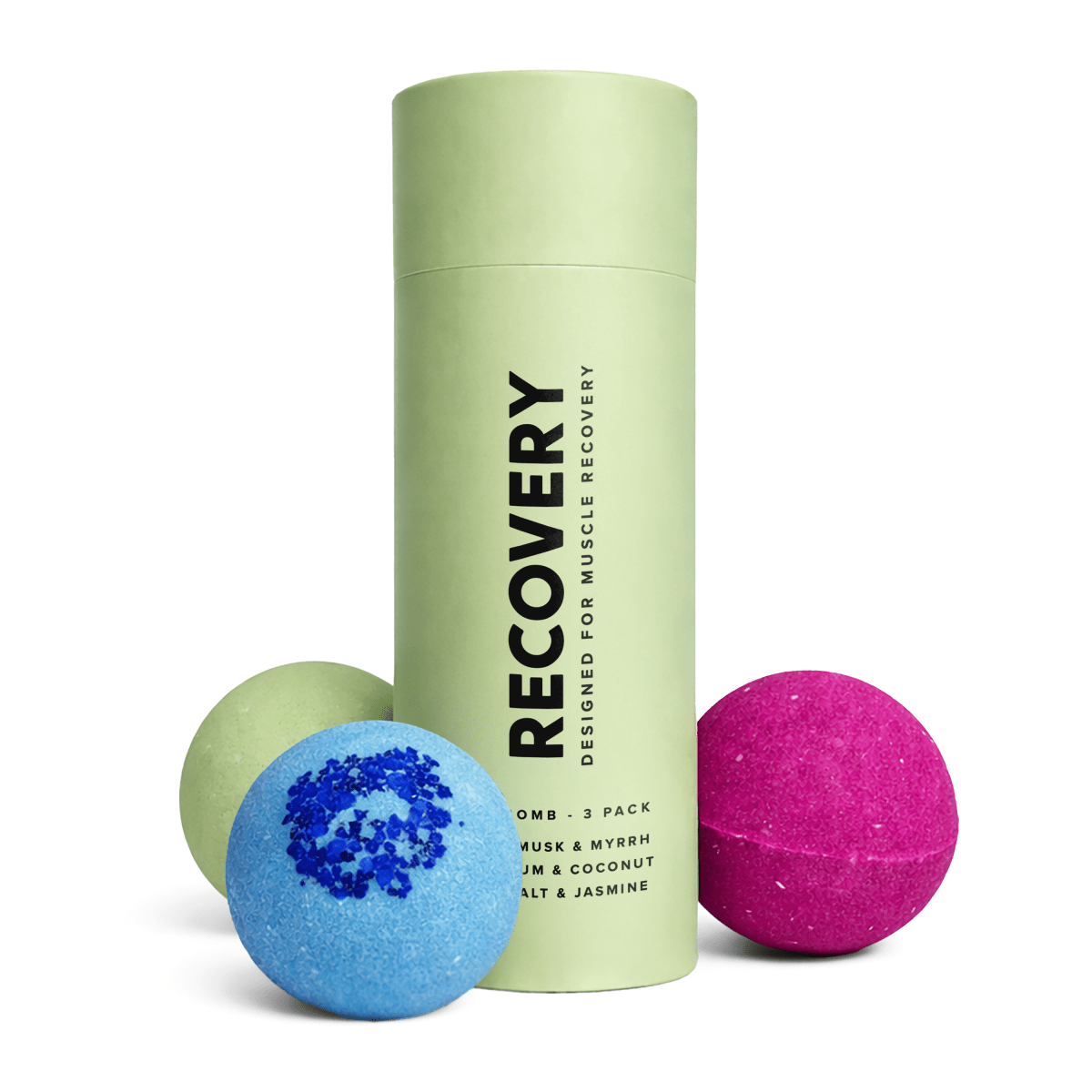 Muscle Recovery Bath Bombs Bath Gift Set by Bath Box Australia