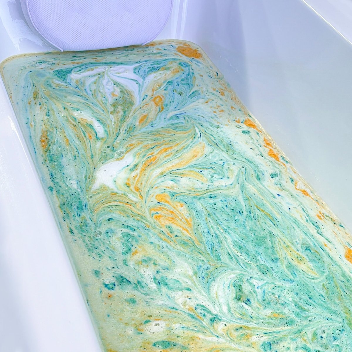 Oasis Bath Dust for Kids & Adults - Colourful Glitters & Pina Colada Fragrance - Made in Australia by Bath Box