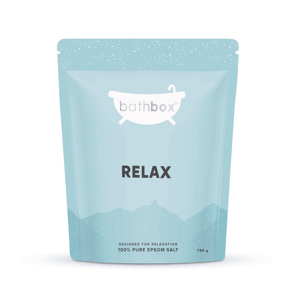 Relax & De-Stress Bath Salts - Epsom Salts & Magnesium Sulphate Soak by Bath Box Australia