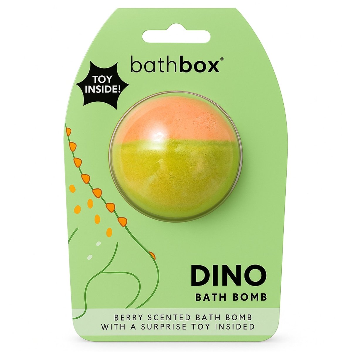 Dino Kids Bath Bomb Fizzer With Toy by Bath Box Australia