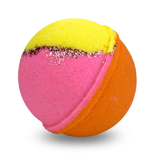 Floating Lotus Bath Bomb for Kids & Adults - Colourful Glitters, Lotus Fragrance & Soy Milk - Made in Australia by Bath Box
