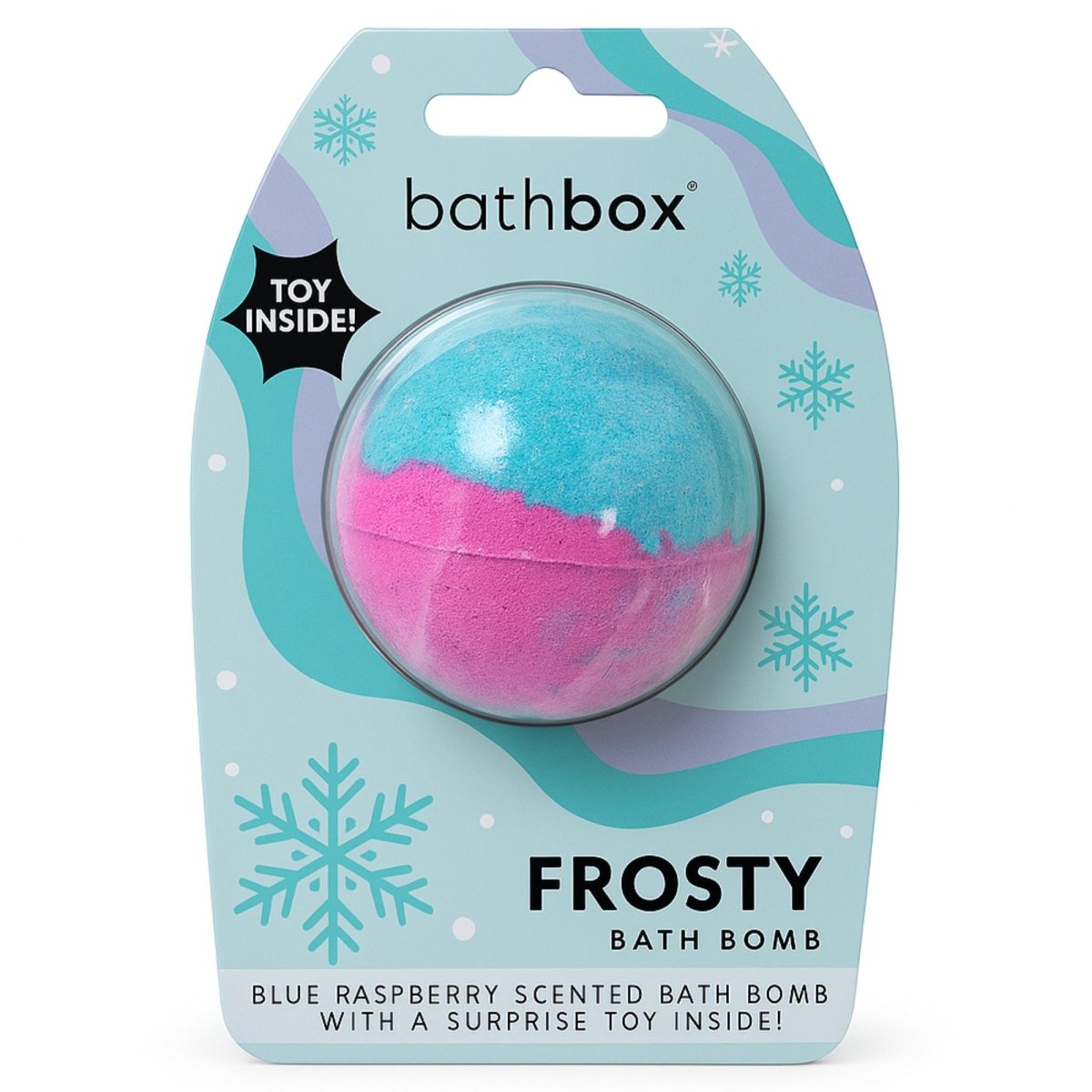 Frosty Kids Bath Bomb Fizzer With Toy by Bath Box Australia