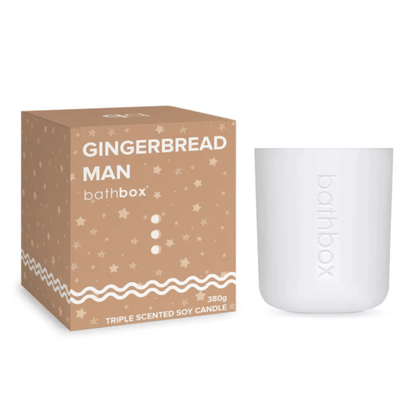 Gingerbread Man Candle