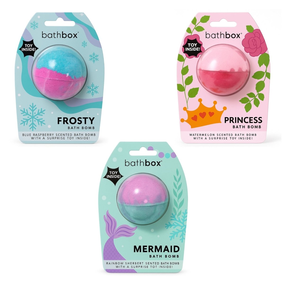 Girl Toy Bath Bombs Gift Set Bundle by Bath Box Australia