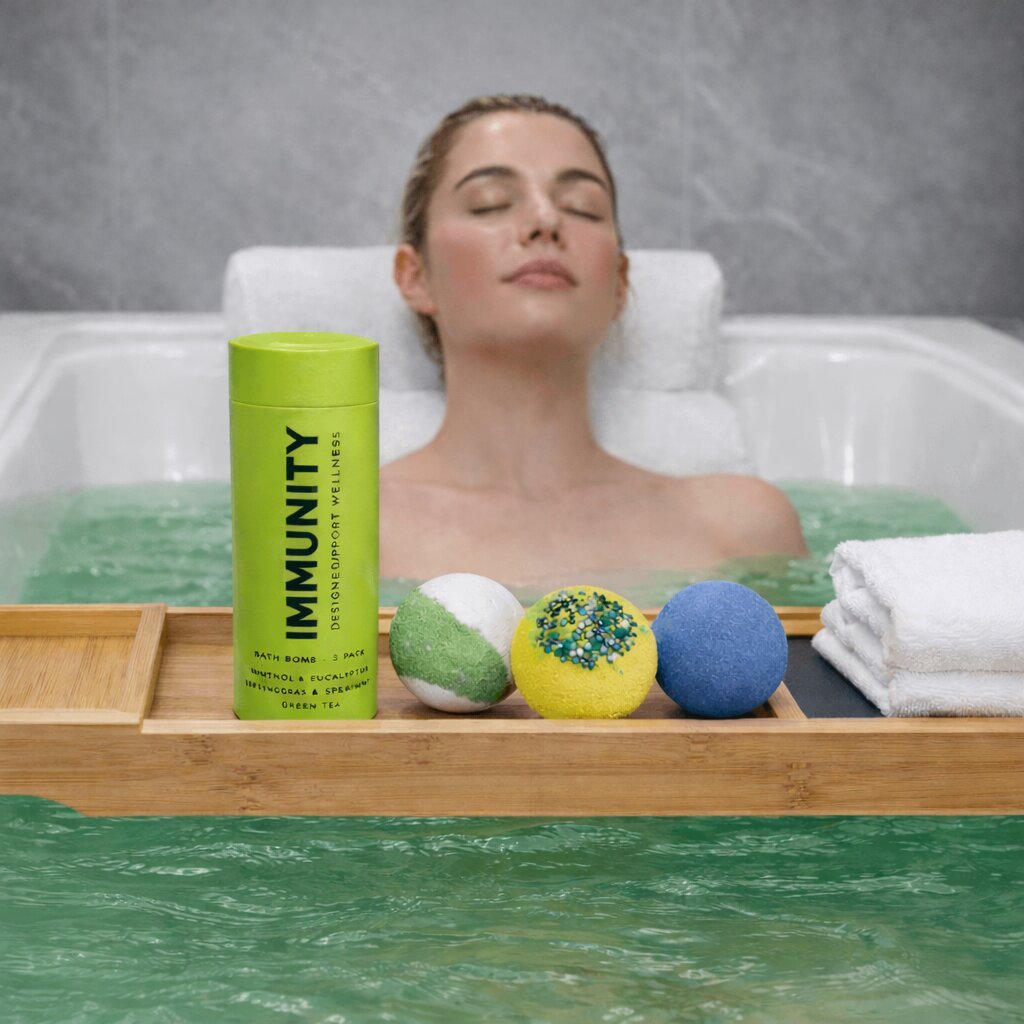 Immunity Bath Bombs Bath Gift Set Bundle - Bath Box Australia