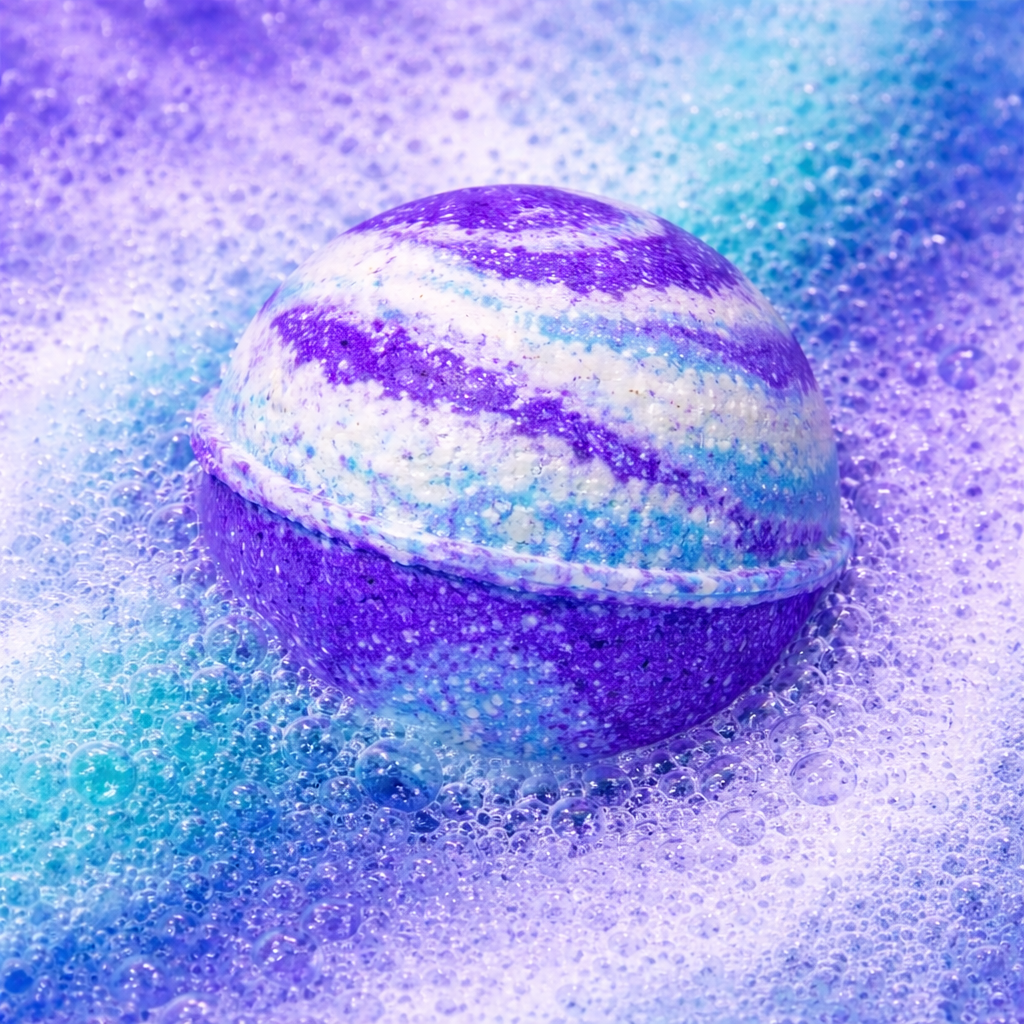Milky Way Bath Bomb by Bath Box Australia