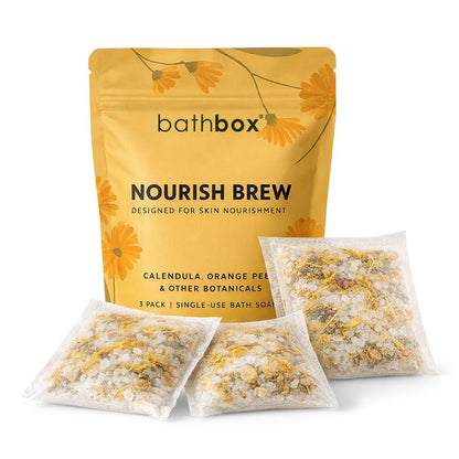 Nourish Brew Bath Soak - Natural Botanicals & Salts by Bath Box Australia