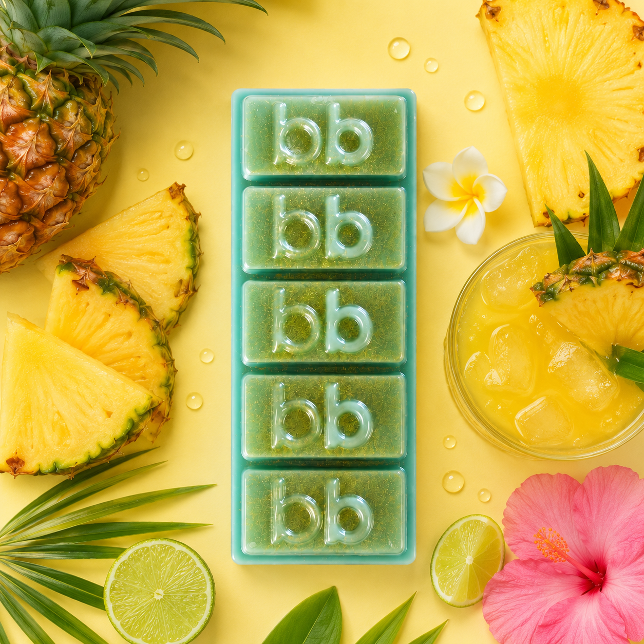 Pineapple Crush Soy Wax Melts by Bath Box