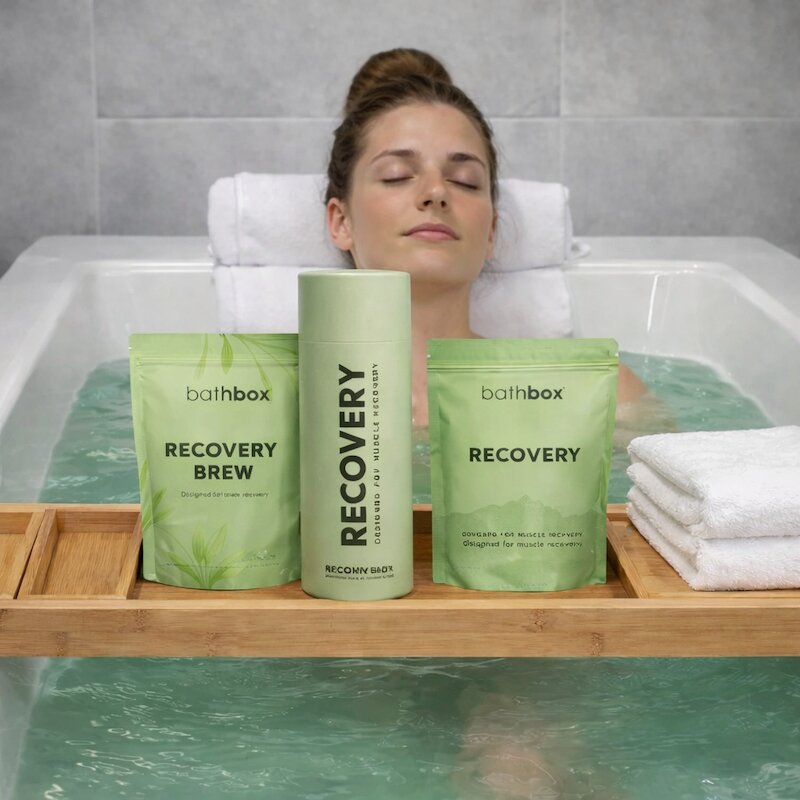 Muscle Relief Recovery Bath Bombs Gift Set by Bath Box Australia