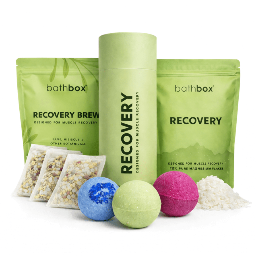 Recovery Starter Bath Gift Set - Bath Bombs, Salts & Soaks Bundle
