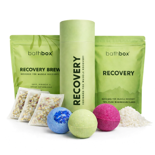Recovery Starter Bath Gift Set - Bath Bombs, Salts & Soaks Bundle