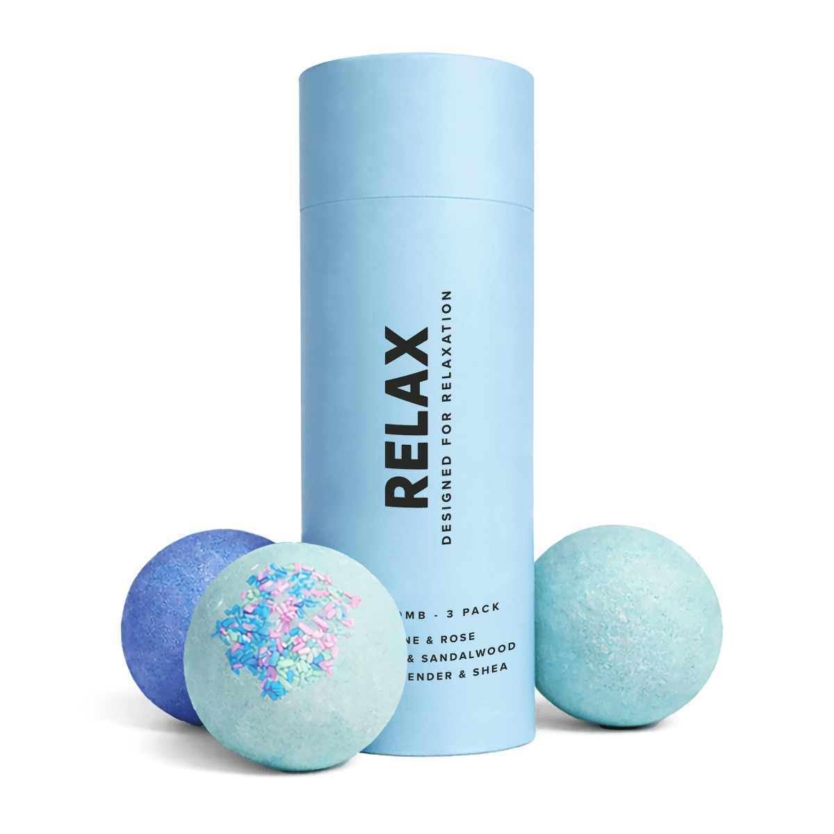 Relax Bath Bombs Bath Gift Set by Bath Box Australia