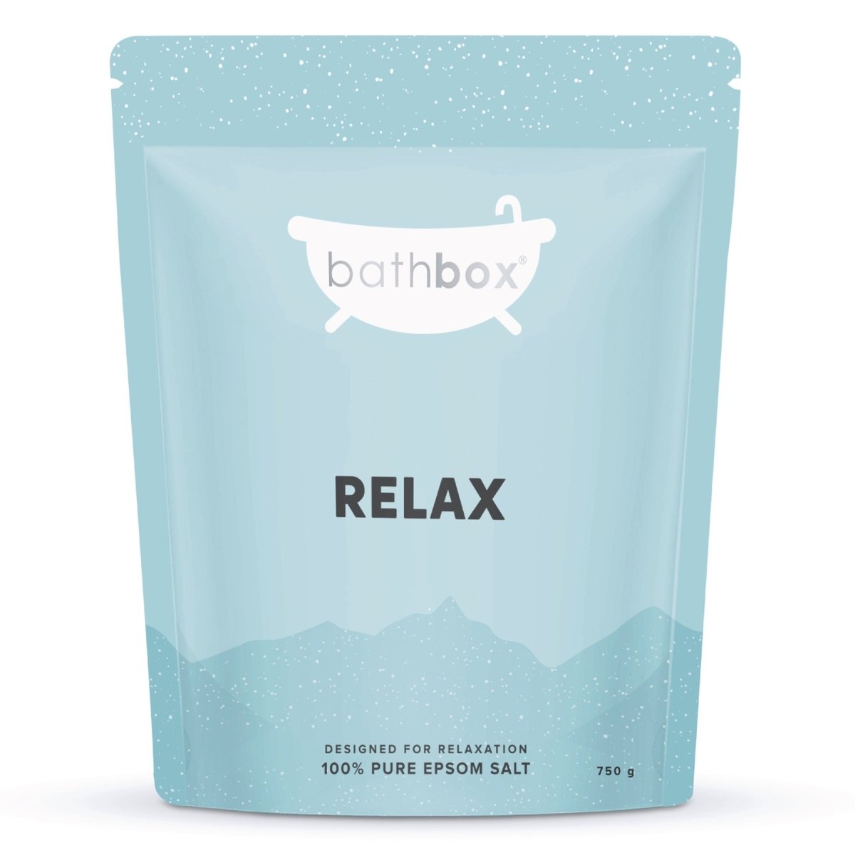 Relax Bath Salts - Epsom Magnesium Sulphate Soak by Bath Box Australia