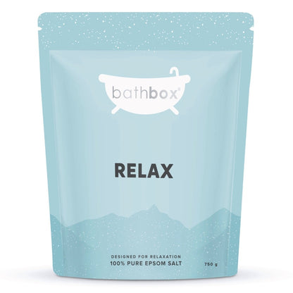 Relax Bath Salts - Epsom Magnesium Sulphate Soak by Bath Box Australia