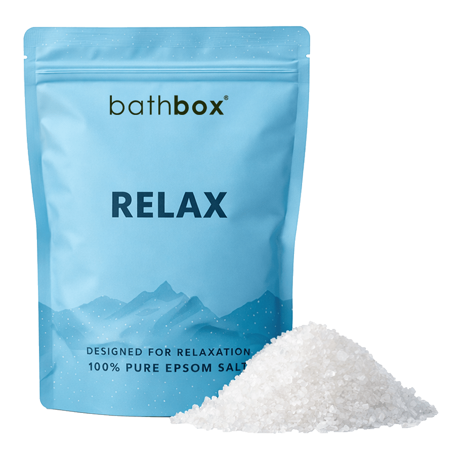 Relax Bath Salts - Epsom Magnesium Sulphate Soak by Bath Box Australia