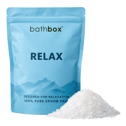 Relax Bath Salts - Epsom Magnesium Sulphate Soak by Bath Box Australia