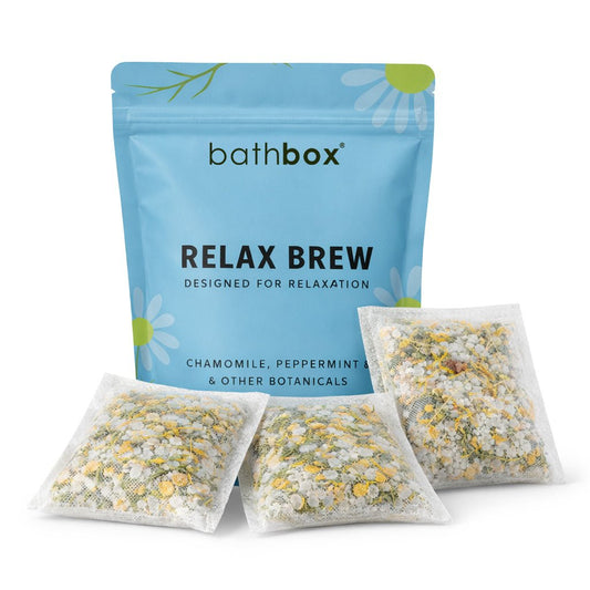 Relax Brew Bath Soak - Natural Botanicals & Salts by Bath Box Australia