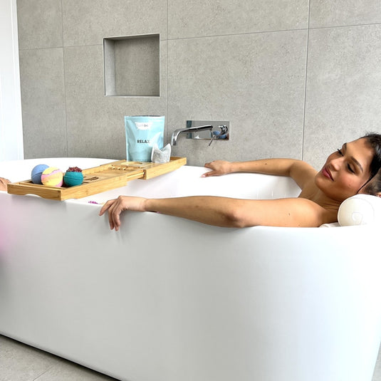 SENSITIVESKIN™ PLUS Bath Pillow & Caddy Gift Set