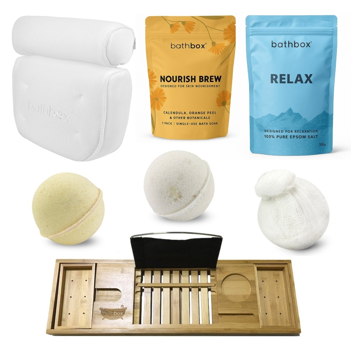 Sensitive Skin Plus Bath Gift Set - Eczema, Psoriasis & Dry Skin Bath Bombs & Soaks