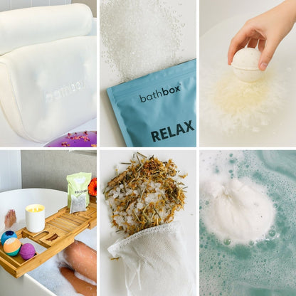 Sensitive Skin Plus Bath Gift Set - Eczema, Psoriasis & Dry Skin Bath Bombs & Soaks