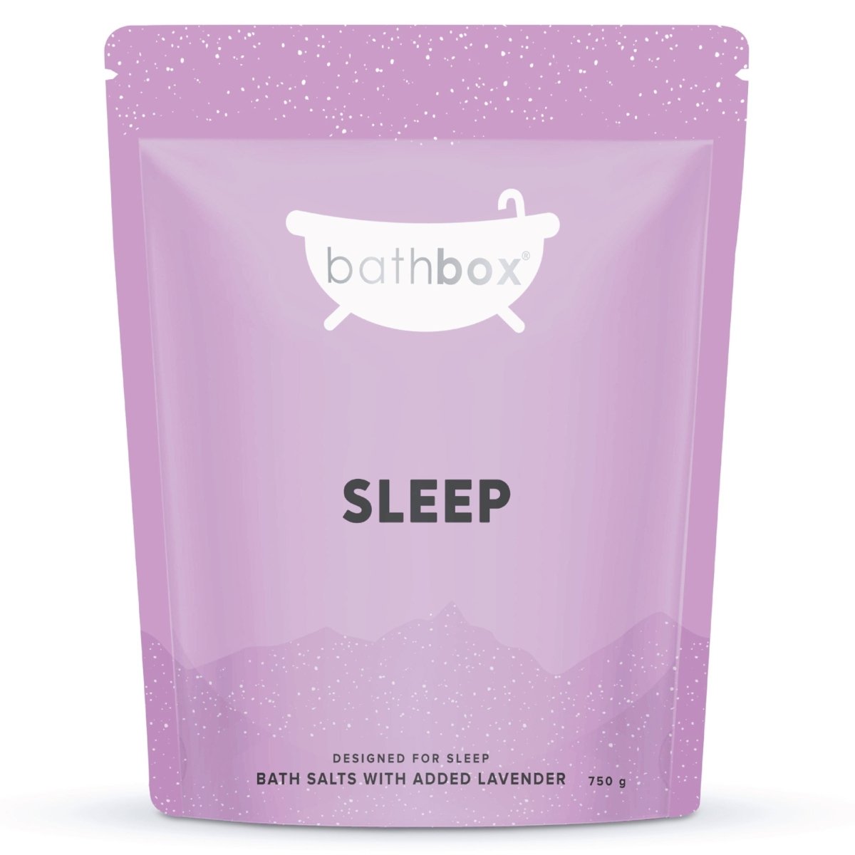 Sleep Bath Salts - Lavender Epsom Blend Soak by Bath Box Australia