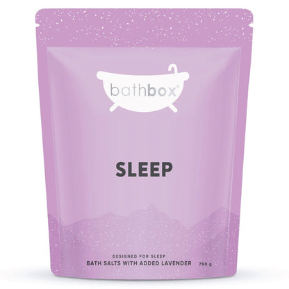 Sleep Bath Salts - Lavender Epsom Blend Soak by Bath Box Australia