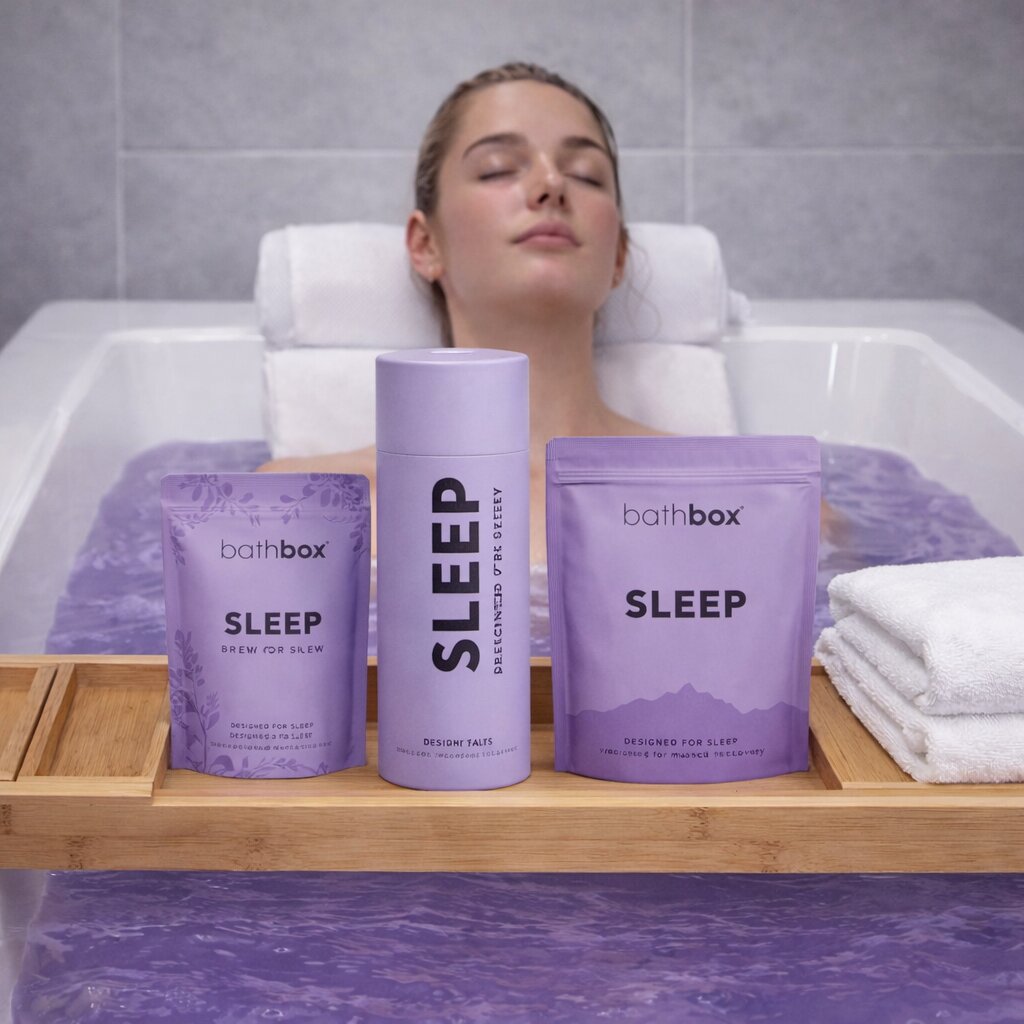 Sleep Starter Bath Gift Set - Bath Bombs, Salts & Soaks Bundle