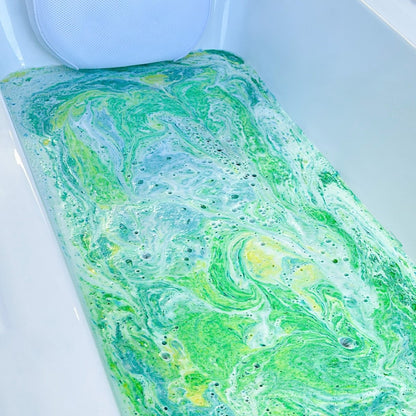 Beachfront Bath Dust for Kids & Adults - Colourful Glitters & Pineapple Juice Fragrance - Made in Australia by Bath Box