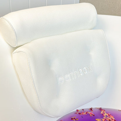 Bath Pillow - Luxury Bathtub Mat With Soft Cushion For Neck, Back & Shoulder Support - Bath Box Australia