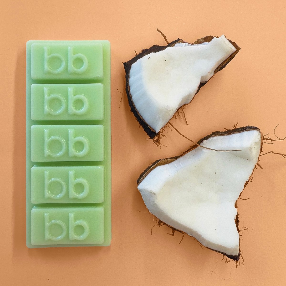 Coconut Cream Natural Soy Wax Melts - Candle Alternative Aromatherapy & Strong Scent Fragrance Made in Australia by Bath Box