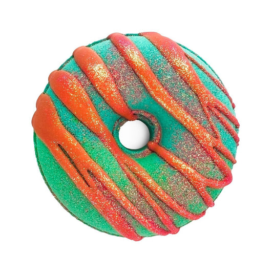 Coconut Donut Bath Bomb for Kids & Adults - Colourful With Sprinkles Coconut Cream Fragrance - Made in Australia by Bath Box