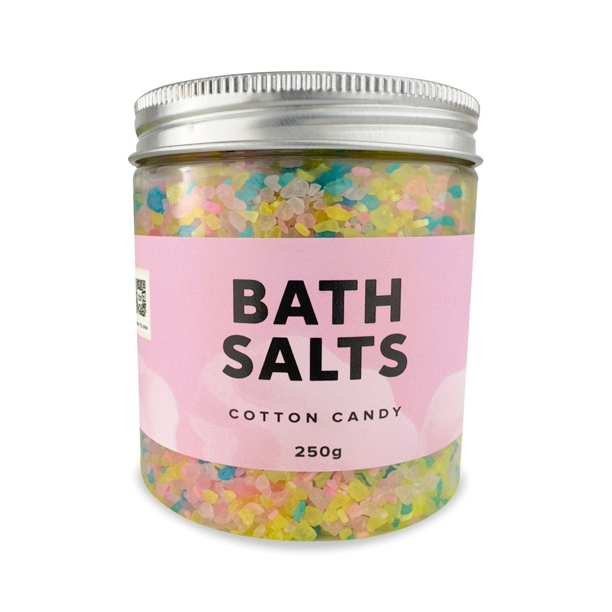 Cotton Candy Bath Salts - Epsom Magnesium & Sodium Chloride Soak - Bath Box Australia
