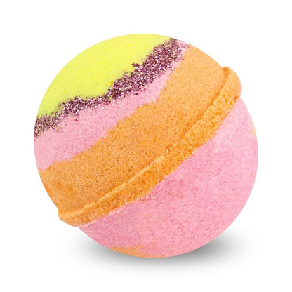 Floating Lotus Bath Bomb for Kids & Adults - Colourful Glitters, Lotus Fragrance & Soy Milk - Made in Australia by Bath Box