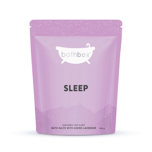 Sleep Bath Salts Soak - Lavender Epsom Magnesium Sulphate & Sodium Chloride - Bath Box Australia