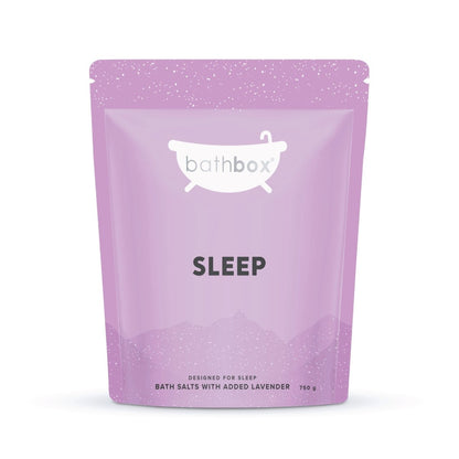 Bedtime Sleep Bath Gift Set - Bubble Bar, Bath Bombs, Salts & Soaks, Shower Steamer - Bath Box Australia
