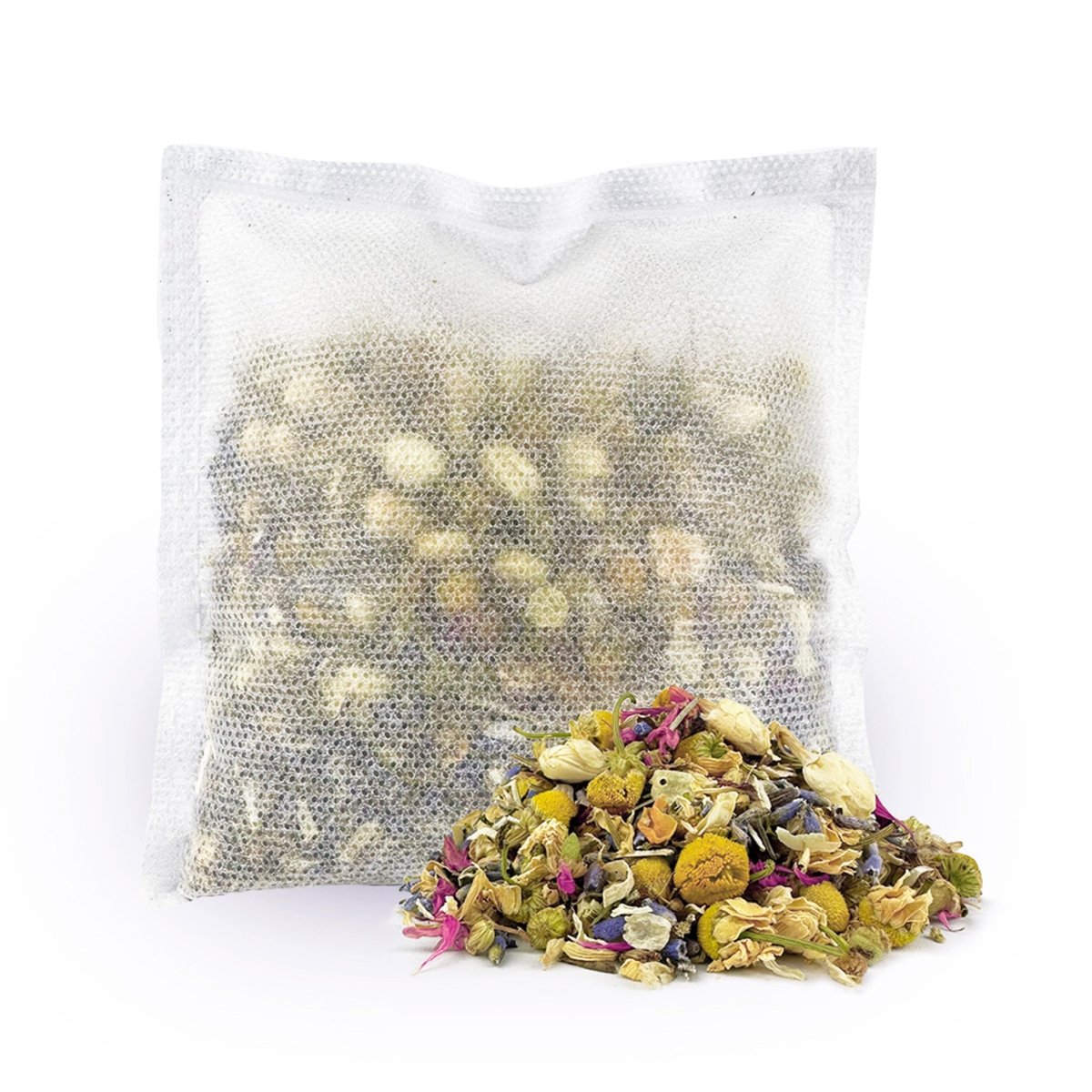 Stress Bath Brew Tea Bag Soak - Natural & Herbal Botanicals - Bath Box Australia