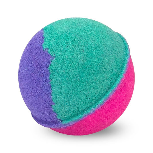 Summer Sky Bath Bomb for Kids & Adults - Large Colourful Glitters & Raspberry Jam Fragrance - Made in Australia by Bath Box