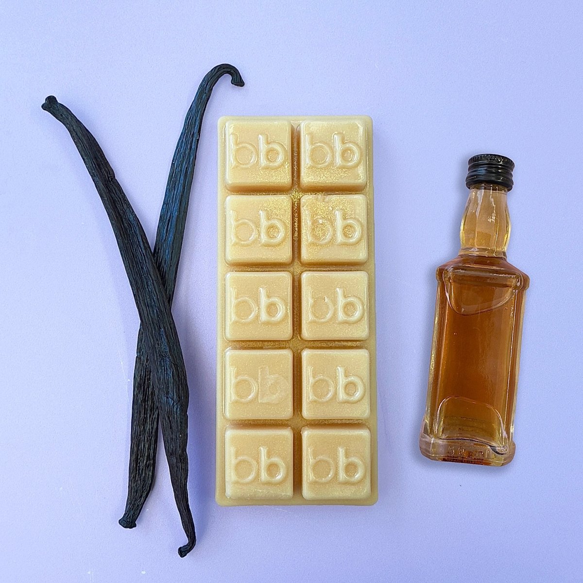 Vanilla Bourbon Natural Soy Wax Melts - Candle Alternative Aromatherapy Strong Scent Fragrance Made in Australia by Bath Box